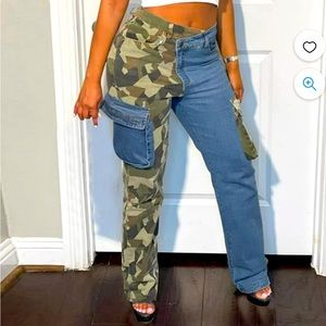 Camouflage Jeans